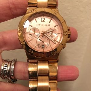 Michael Kors Rose Gold Watch